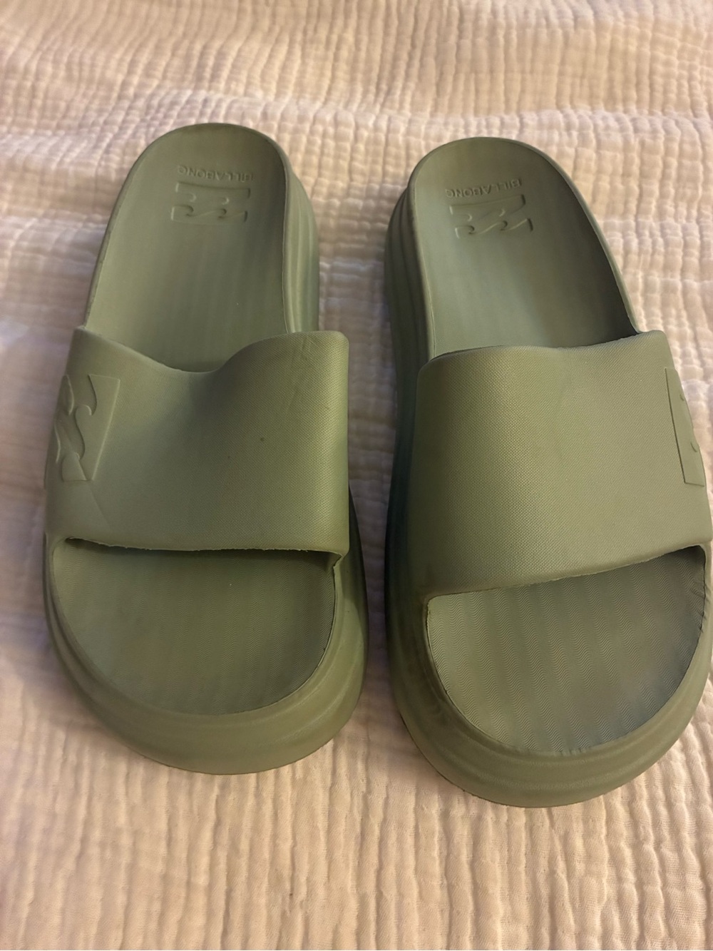 Billabong Olive Slide Sandals
